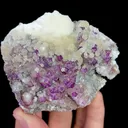 Natural Yttrium Fluorite, Mineral Specimen:Guizhou,China (85*70*30MM) - image 3
