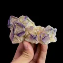 Natural Yttrium Fluorite, Mineral Specimen:Guizhou,China (90*50*30MM) - image 3