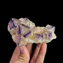 Natural Yttrium Fluorite, Mineral Specimen:Guizhou,China (90*50*30MM) - image 4