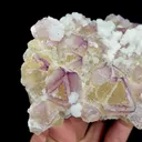 Natural Yttrium Fluorite, Mineral Specimen:Guizhou,China (95*100*40MM) - image 3