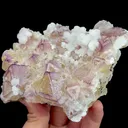 Natural Yttrium Fluorite, Mineral Specimen:Guizhou,China (95*100*40MM) - image 4
