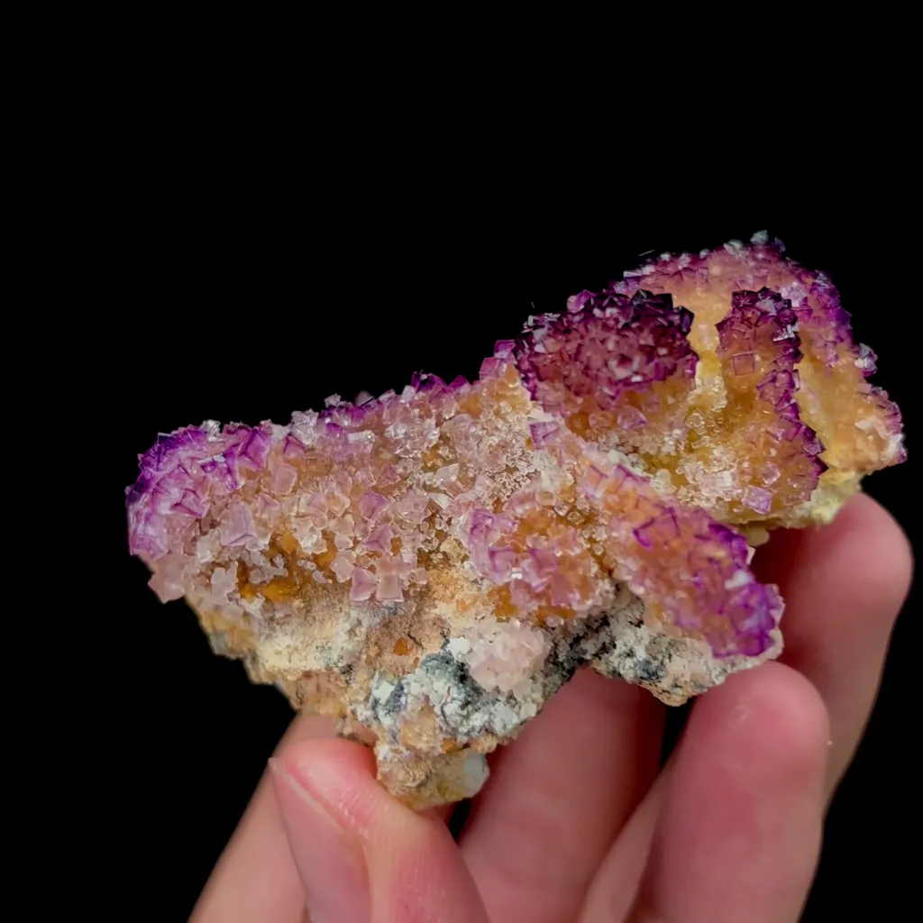 Natural Yttrium Fluorite Mineral Specimen,High Quality Specimen,GUIZHOU,CHINA(65*50*40mm) - image 2