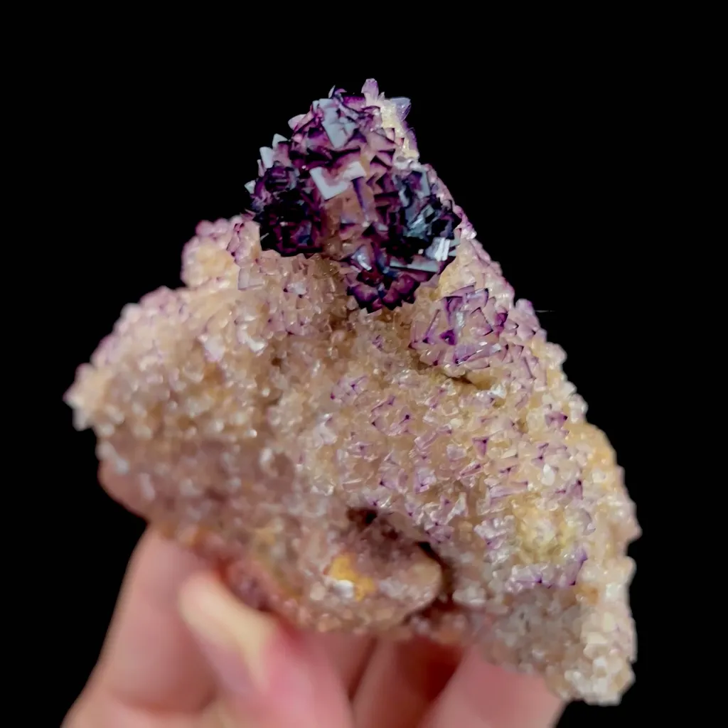Natural Yttrium Fluorite Mineral Specimen,High Quality Specimen,GUIZHOU,CHINA(83*28*81mm) - image 2