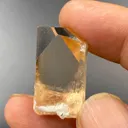 Naturally Terminated Topaz Crystal, 17.40 Grams Faceted Grade Topaz from Pakistan, Gilgit-Baltistan, Shigar District, Basha Valley - image 5