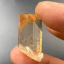 Naturally Terminated Topaz Crystal, 17.40 Grams Faceted Grade Topaz from Pakistan, Gilgit-Baltistan, Shigar District, Basha Valley - image 2