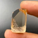 Naturally Terminated Topaz Crystal, 17.40 Grams Faceted Grade Topaz from Pakistan, Gilgit-Baltistan, Shigar District, Basha Valley - image 1