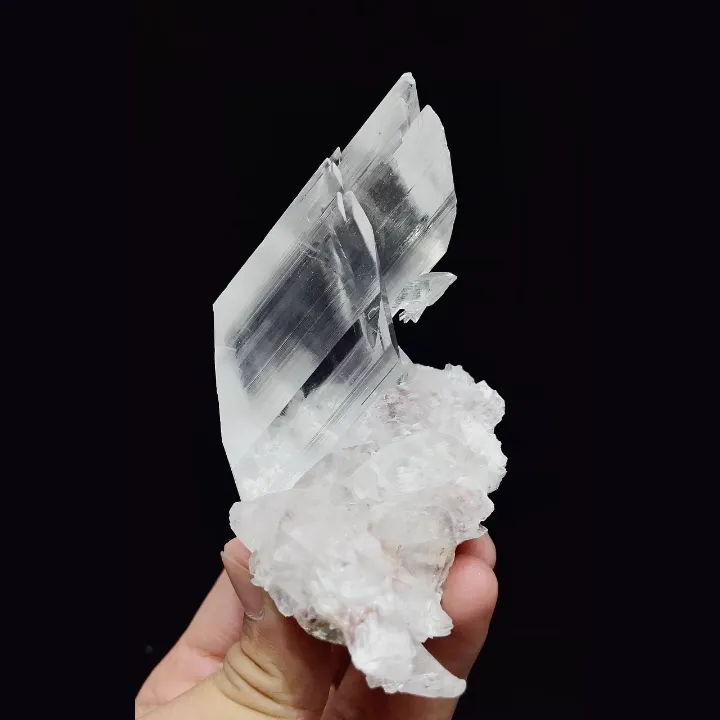 Naturally Transparent Gypsum comes from Guizhou,China 90*60*80MM - image 5