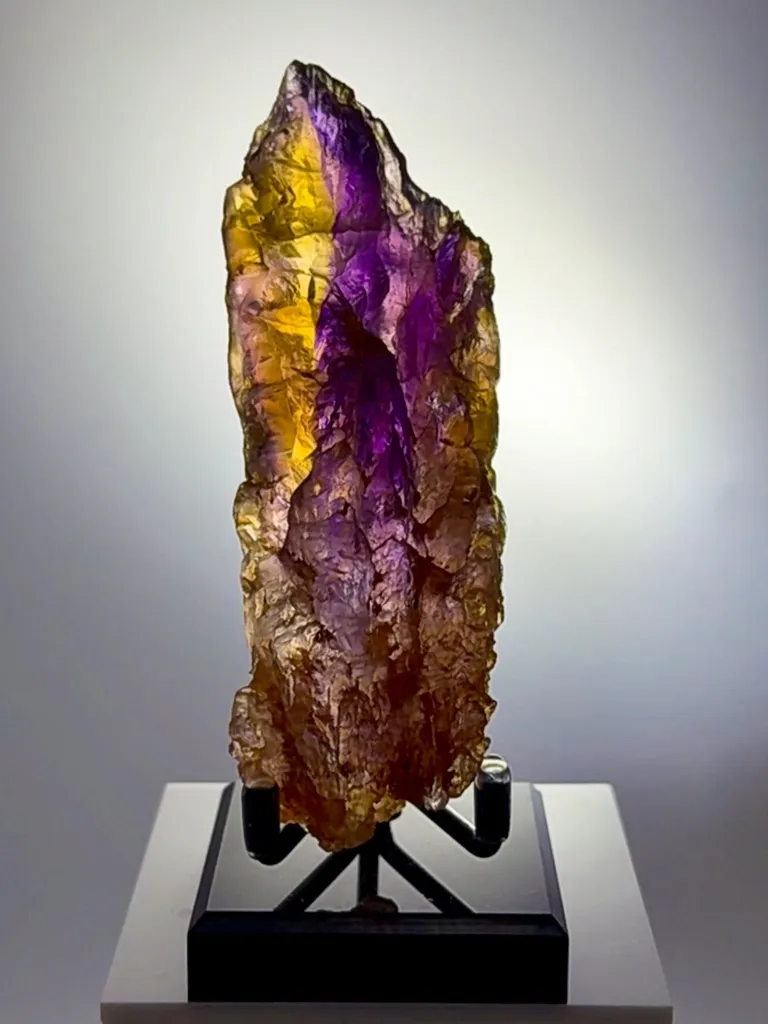Nature couldn’t decide between Amethyst and Citrine… so it created both image