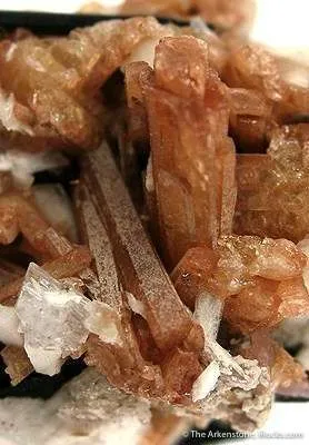 Nenadkevichite With Rhodochrosite, Aegirine, Elpidite - image 3