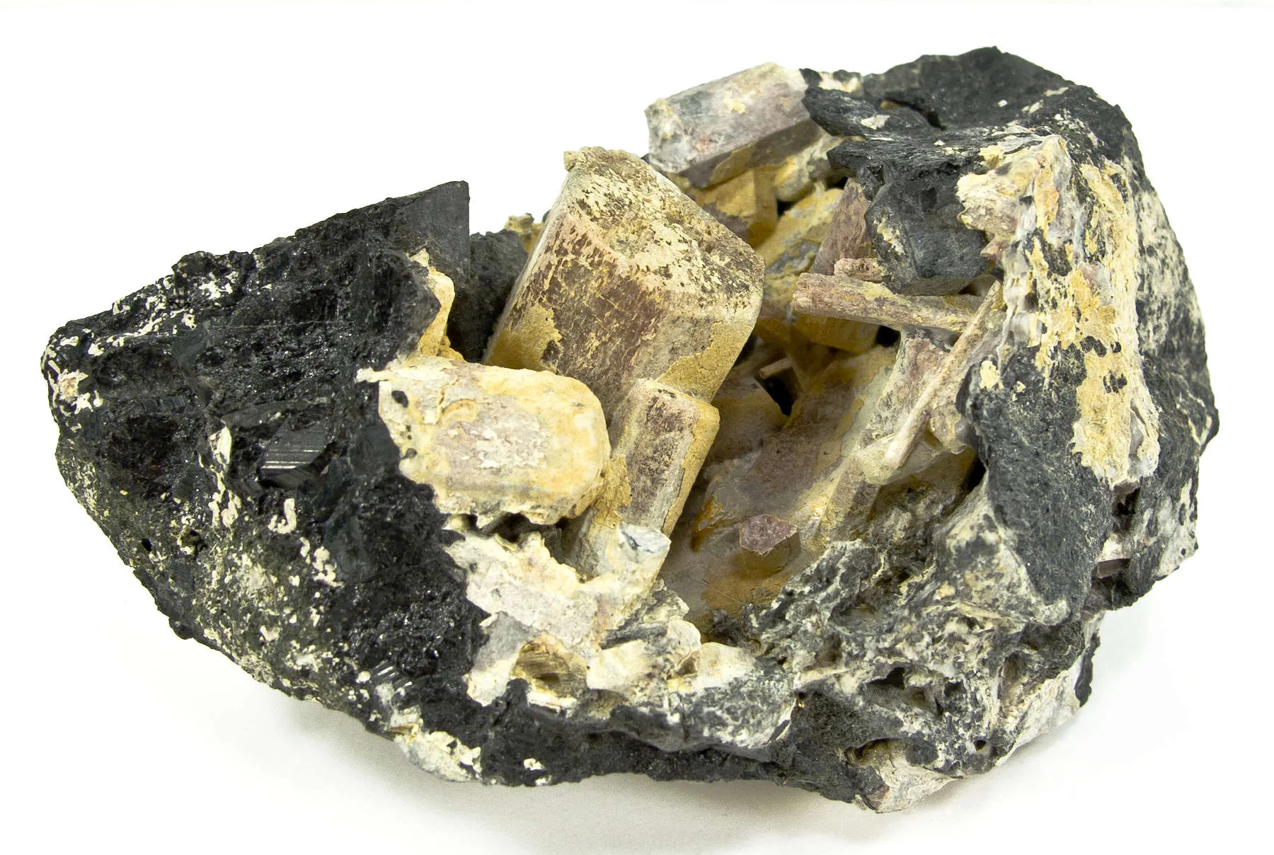 Nepheline With Schorlomite Garnet - image 3