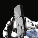 Neptunite, Benitoite on Natrolite - image 1