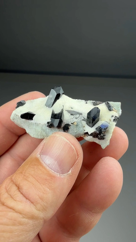 Neptunite from Benitoite Gem Mine, San Benito County, California, USA - image 2