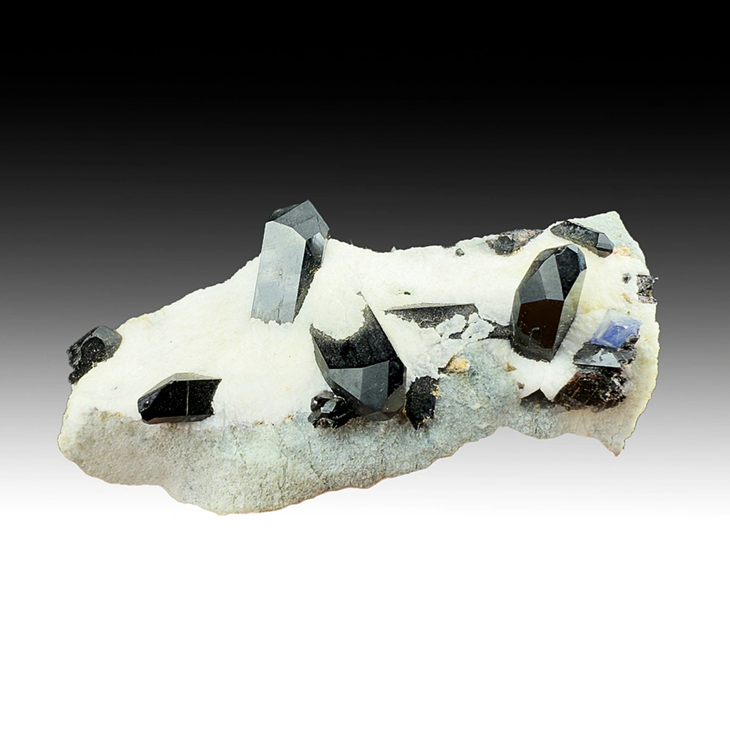 Neptunite from Benitoite Gem Mine, San Benito County, California, USA - image 1