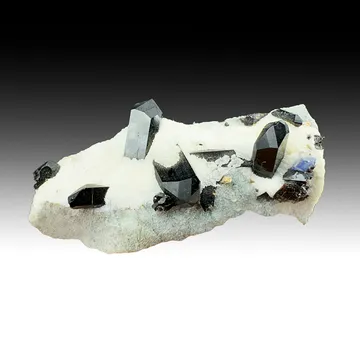 Neptunite from Benitoite Gem Mine, San Benito County, California, USA