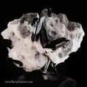 Neptunite on Natrolite - image 3