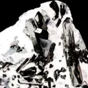 Neptunite on Natrolite - image 5