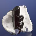Neptunite on Natrolite - image 3