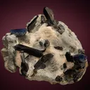 Neptunite with Benitoite - image 1