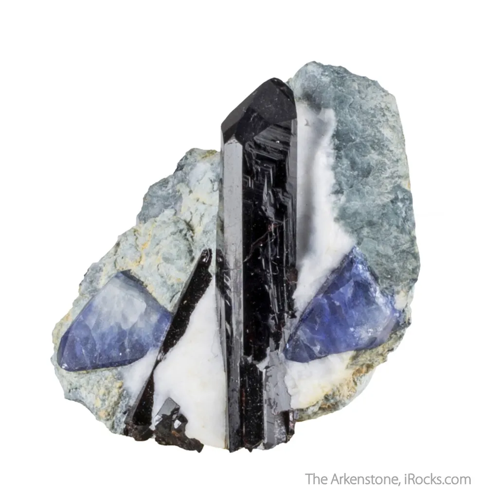 Neptunite with Benitoite - image 2