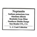 Neptunite with Benitoite - image 6