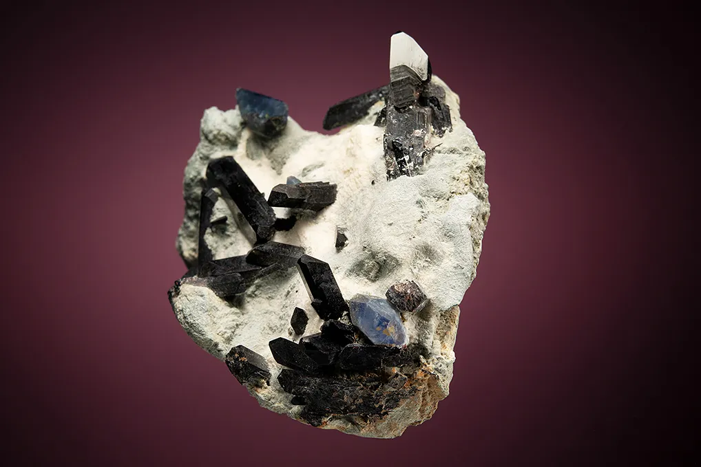 Neptunite with Benitoite - image 4