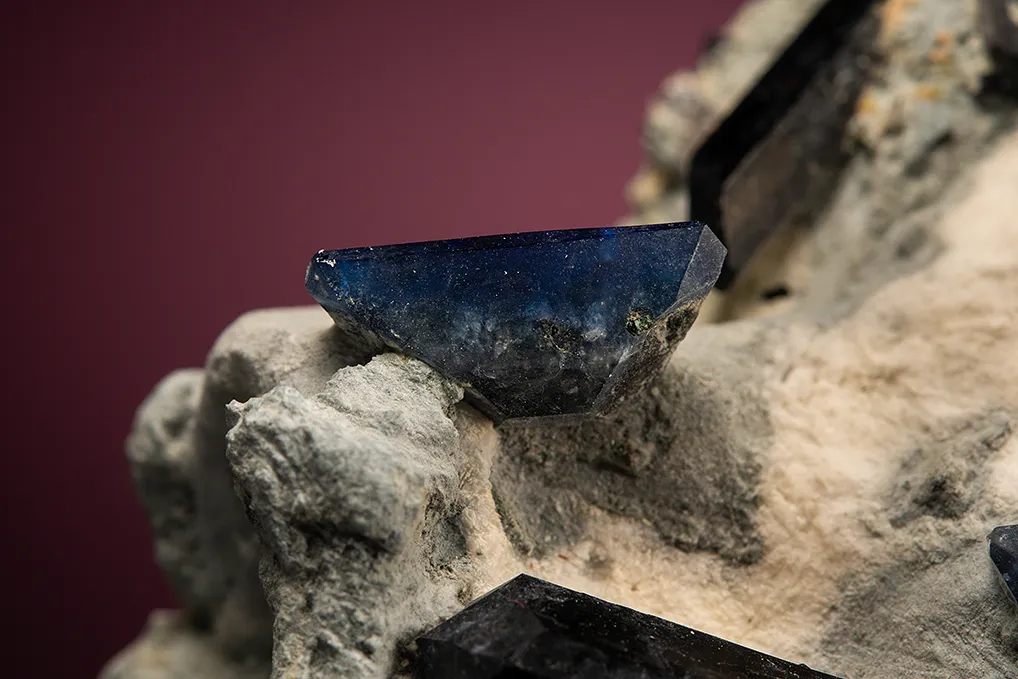 Neptunite with Benitoite - image 2