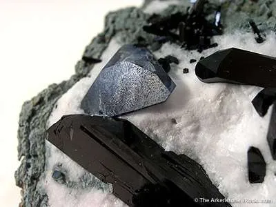 Neptunite With Benitoite - image 3