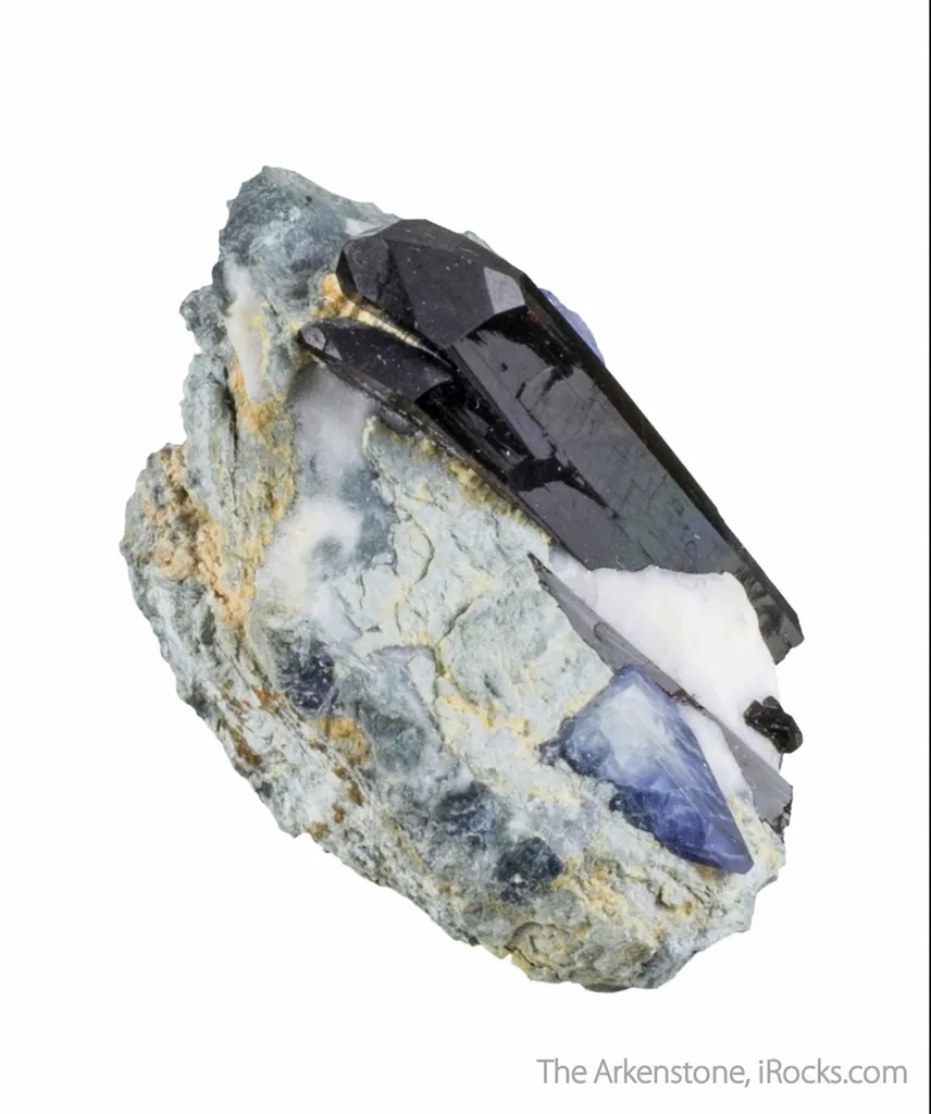Neptunite with Benitoite - image 4