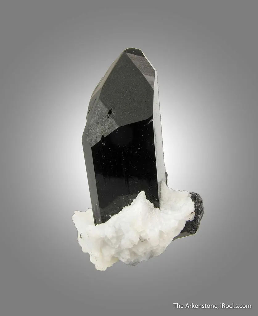 Neptunite with Natrolite - image 4