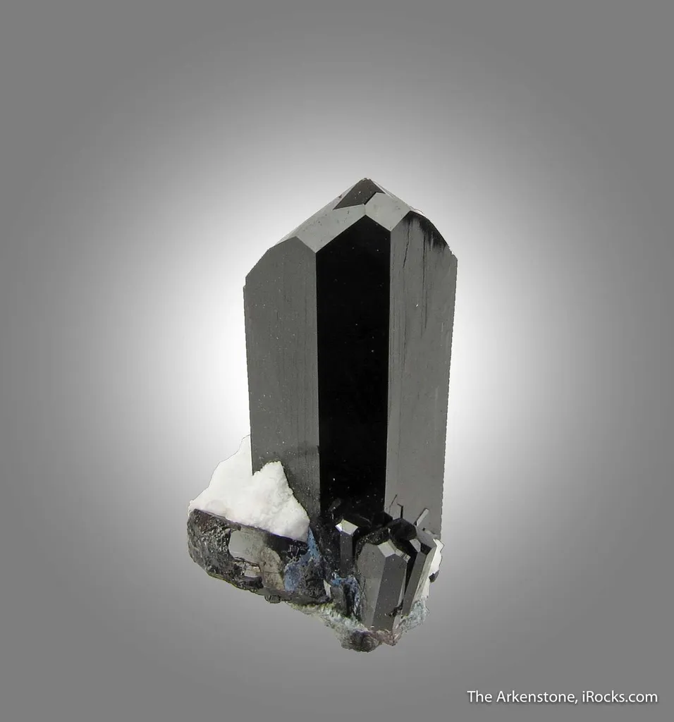 Neptunite with Natrolite - image 5