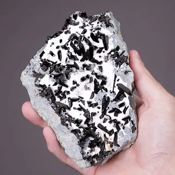 Neptunite with Natrolite