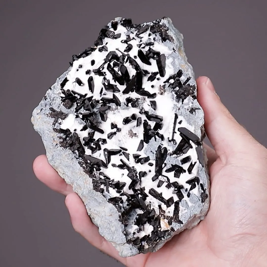 Neptunite with Natrolite - image 2