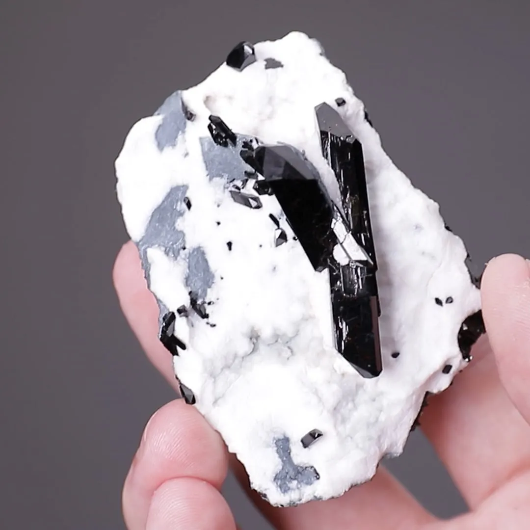 Neptunite with Natrolite - image 2