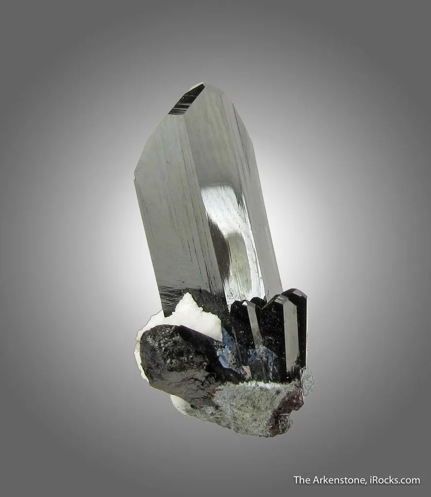 Neptunite with Natrolite - image 2