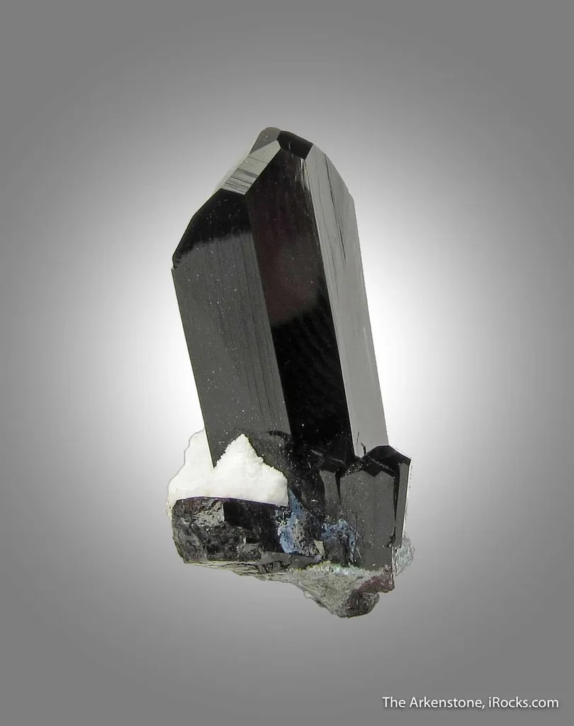 Neptunite with Natrolite - image 6