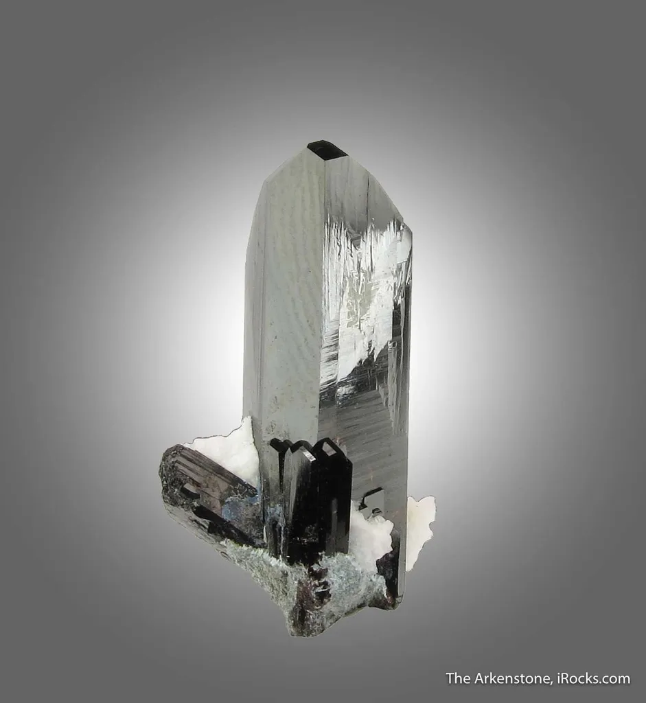 Neptunite with Natrolite - image 3