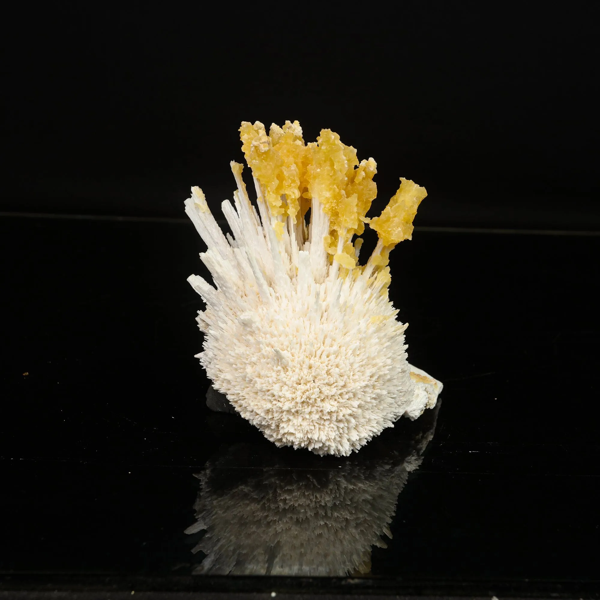 New Find Calcite Layer on Mordenite Natural Mineral Specimen - image 2