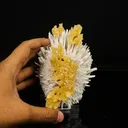 New Find Calcite Layer on Mordenite Natural Mineral Specimen - image 4