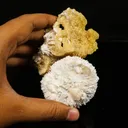 New Find Calcite Layer on Mordenite Natural Mineral Specimen - image 5