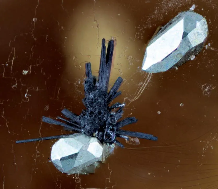 Nickel sulfide, Pyrite, Fluorite - image 1