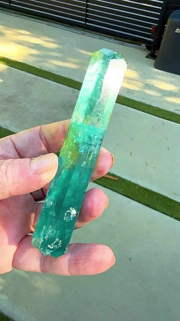 NIGERIAN Aquamarine — ONE OF THE BEST FOUND image