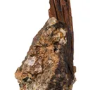 Niobophyllite on Quartz with Feldspar - image 5