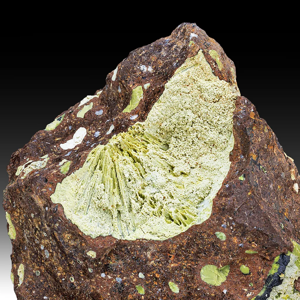 Nontronite with Calcite, Hollandite image