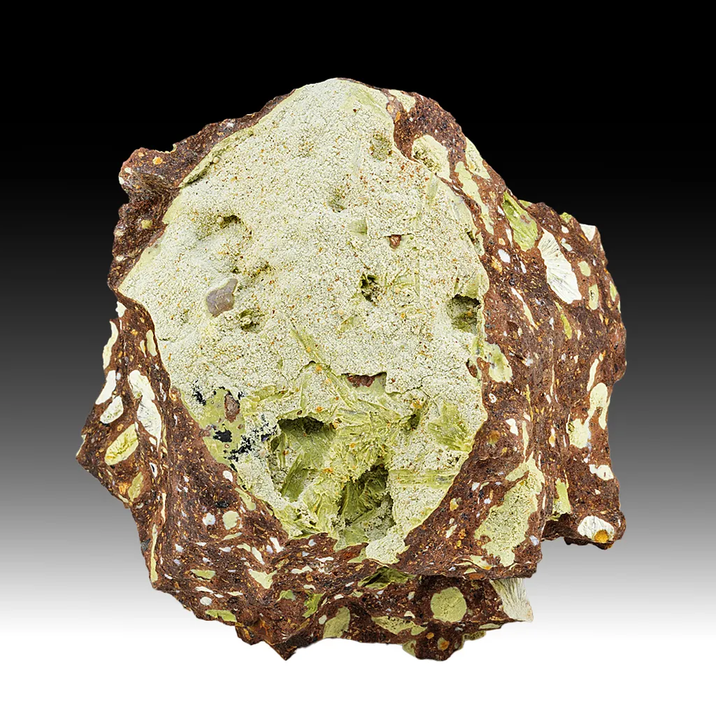 Nontronite with Calcite, Hollandite image