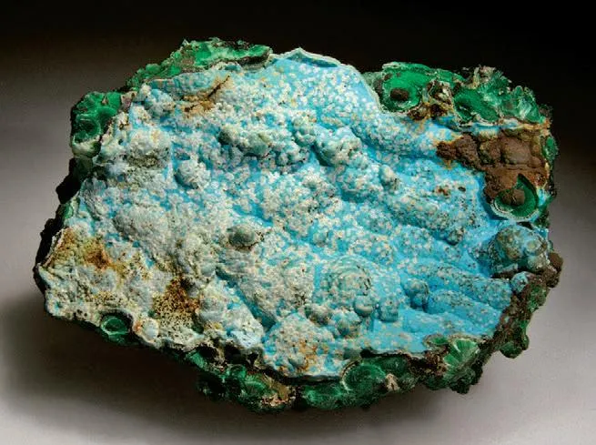 Nordstrandite, Malachite, Gibbsite image