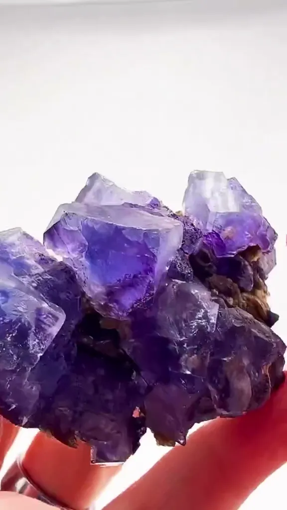 NOT JUST HELIODORS IN UKRAINE   SUPER RARE UKRAINIAN Fluorite - image 3