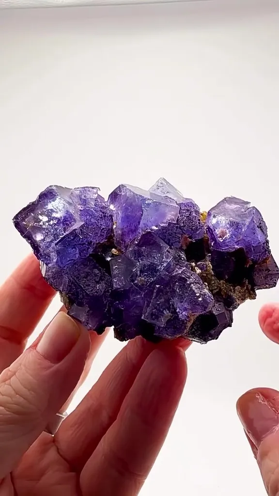 NOT JUST HELIODORS IN UKRAINE   SUPER RARE UKRAINIAN Fluorite image