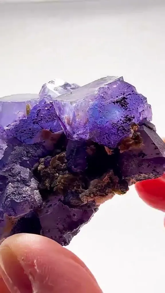 NOT JUST HELIODORS IN UKRAINE   SUPER RARE UKRAINIAN Fluorite - image 2