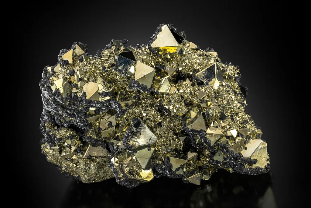 Octahedral Pyrite from Peru image