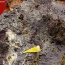 Ojuelaite with Beudantite, Cerussite, and Goethite - image 1